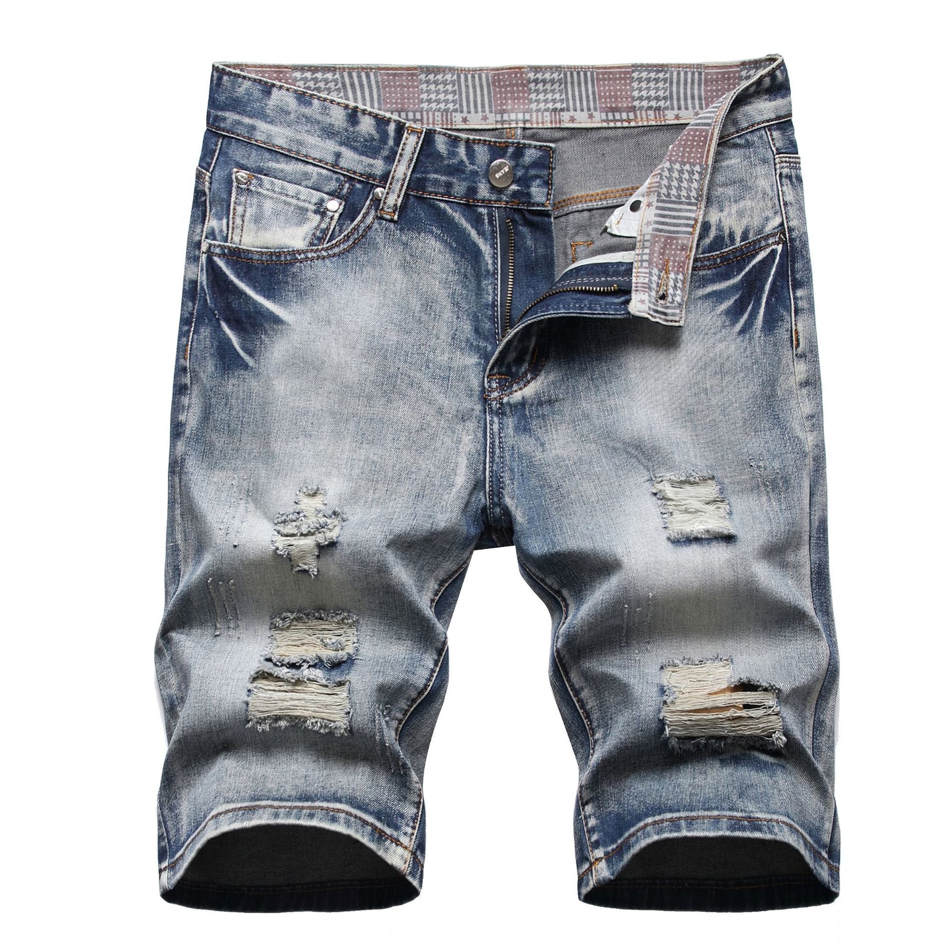 Trendy Men's Summer Slim Fit Five-Point Shorts