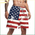 Men's Summer Five-Point Surfing Casual Beach Shorts