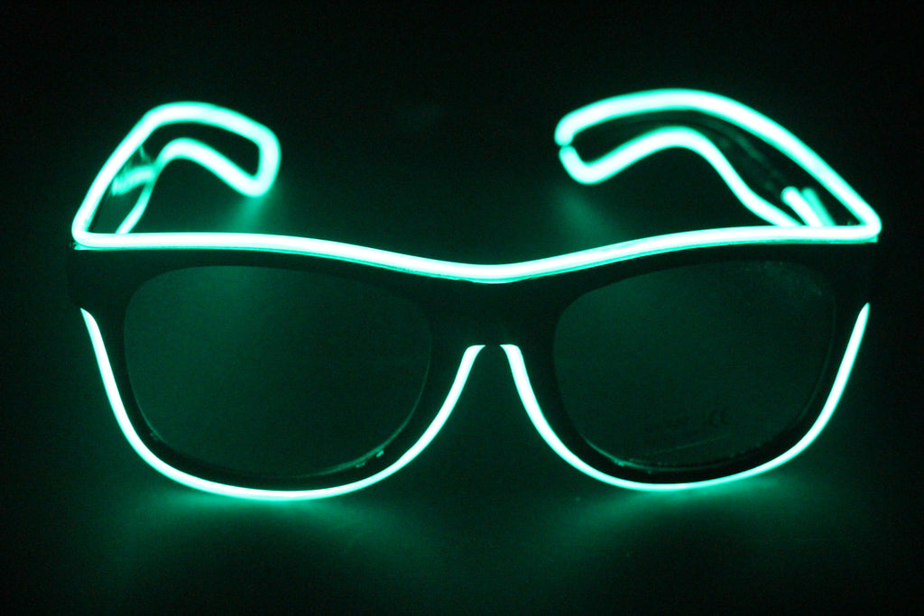 New LED Glow Glasses, EL Light-Up Toy Glasses