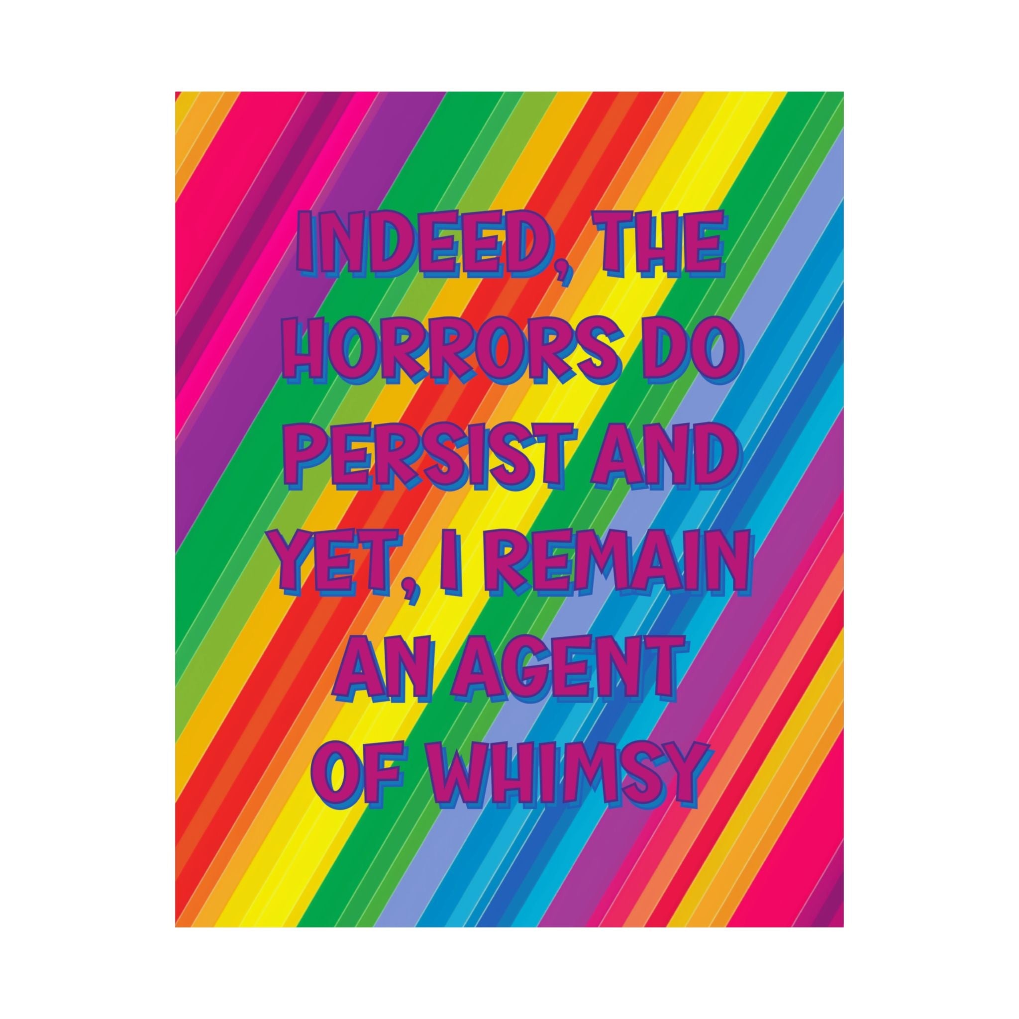 Bespattered Facade "The Horrors" Giclée Archival Matte Paper Prints