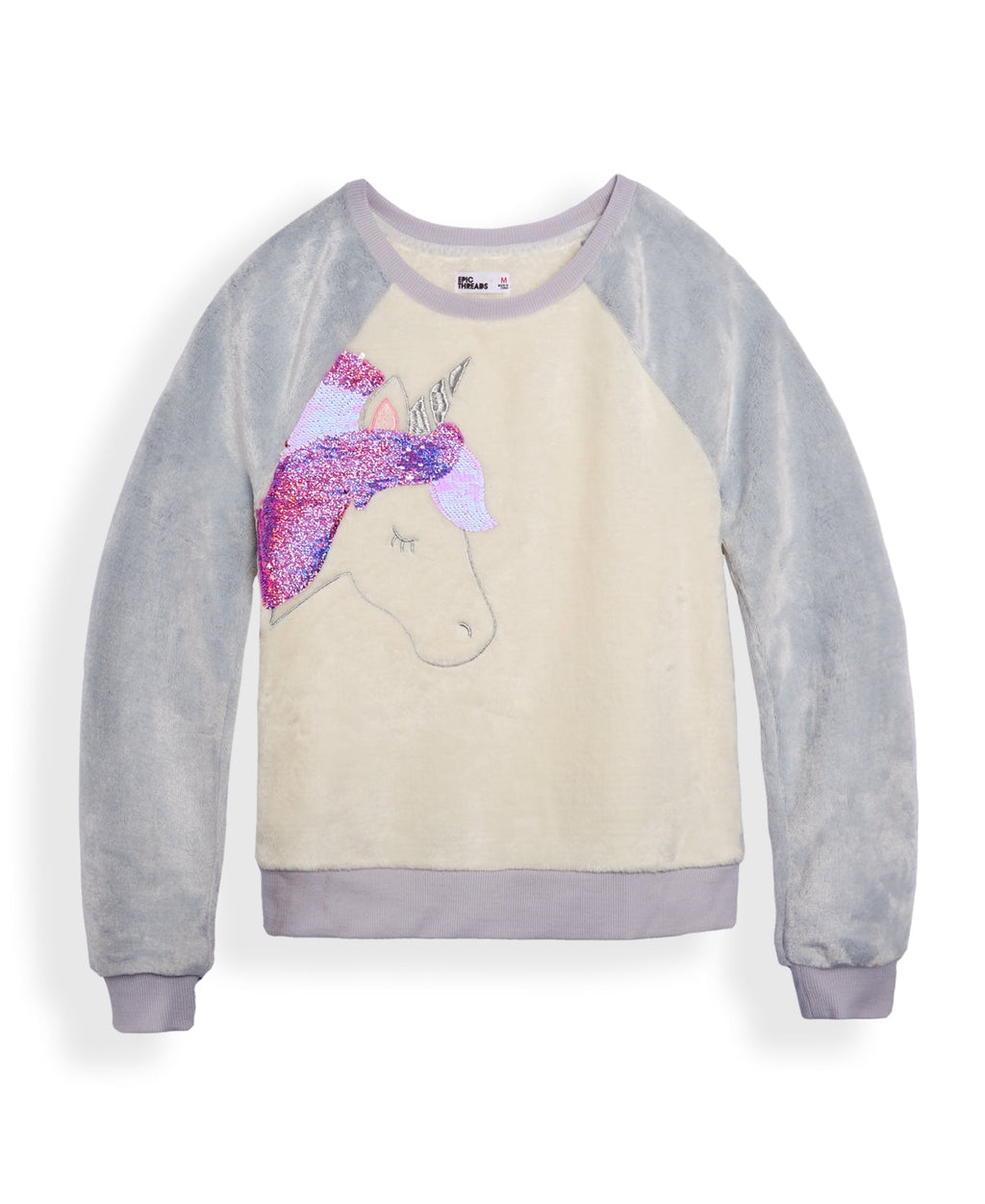 Epic Threads Big Girls Cozy Fleece Pullover Sweatshirt