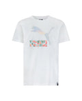 PUMA Big Girls Flower Aura Pack Graphic T-shirt, Size Large