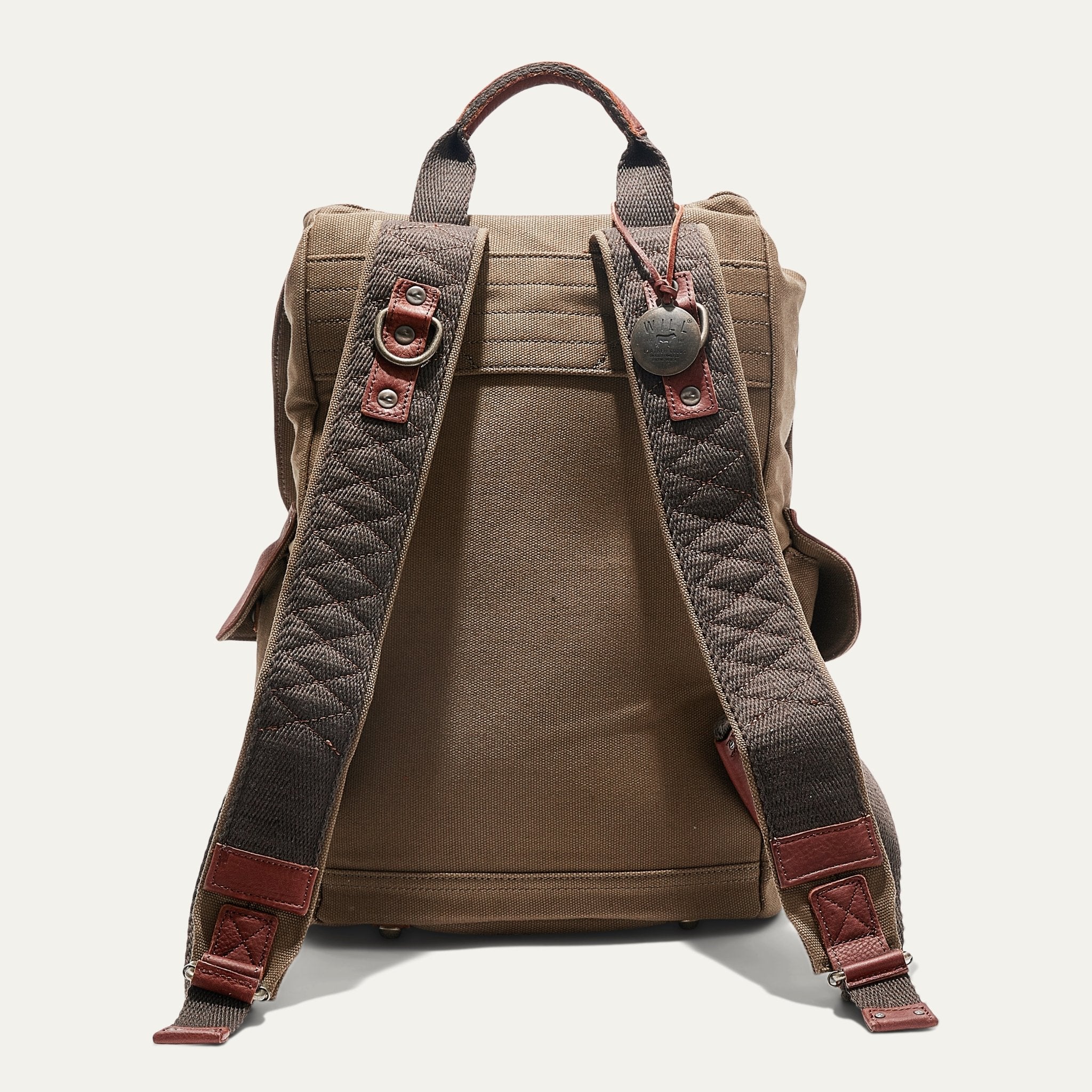 Lennon Canvas & Leather Backpack
