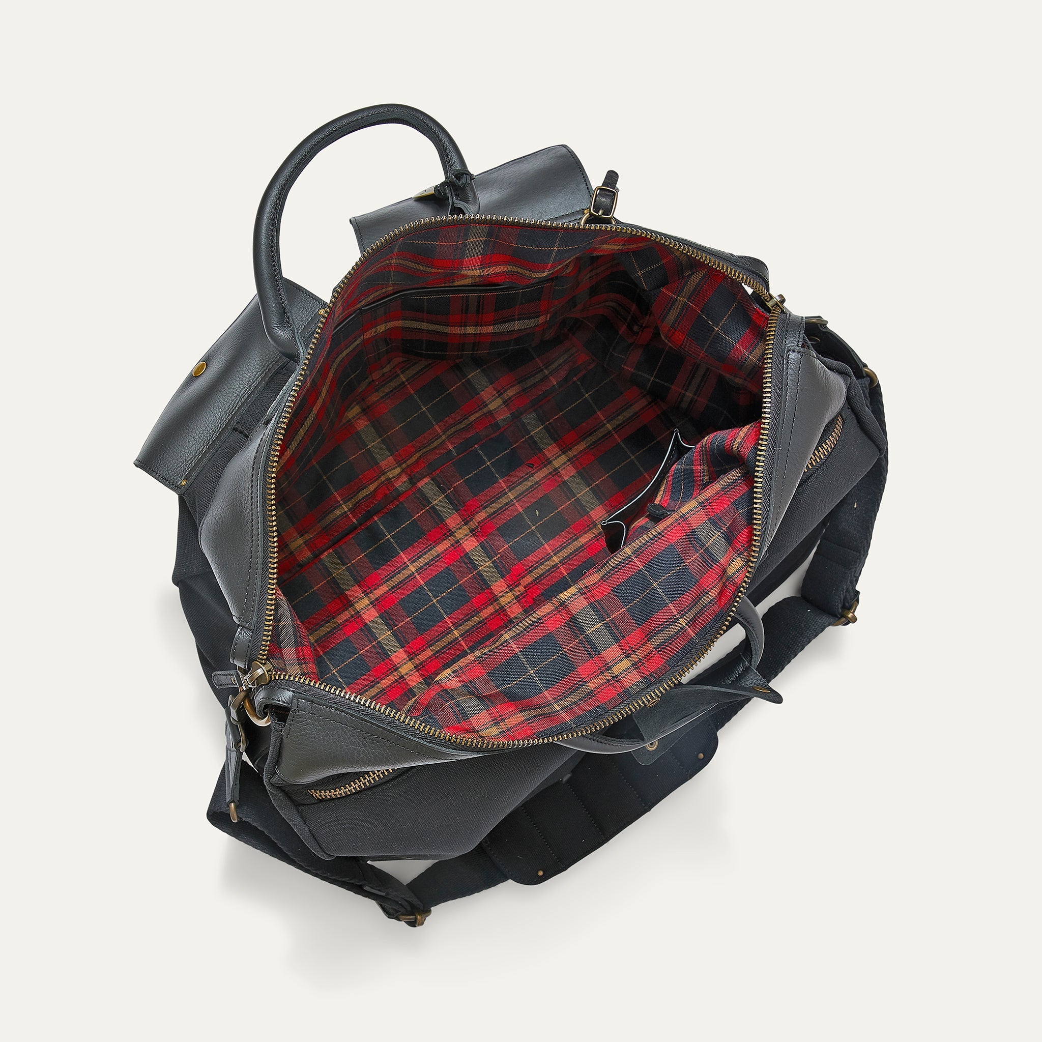 Canvas & Leather Travel Duffle