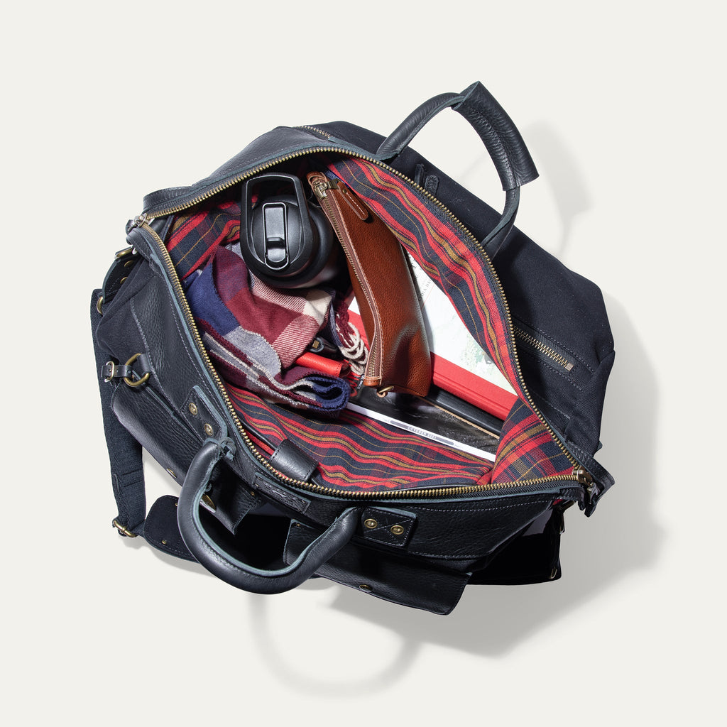 Canvas & Leather Travel Duffle