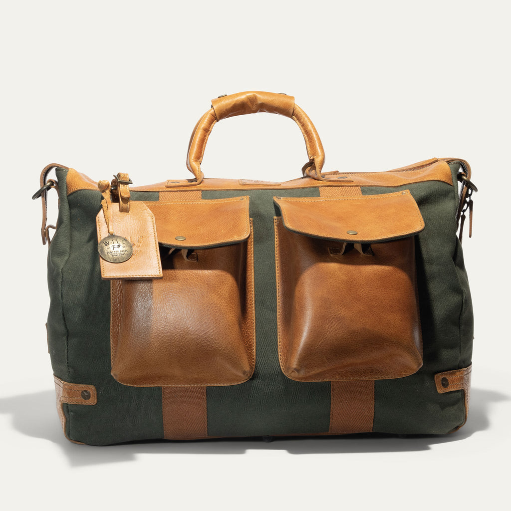 Canvas & Leather Travel Duffle