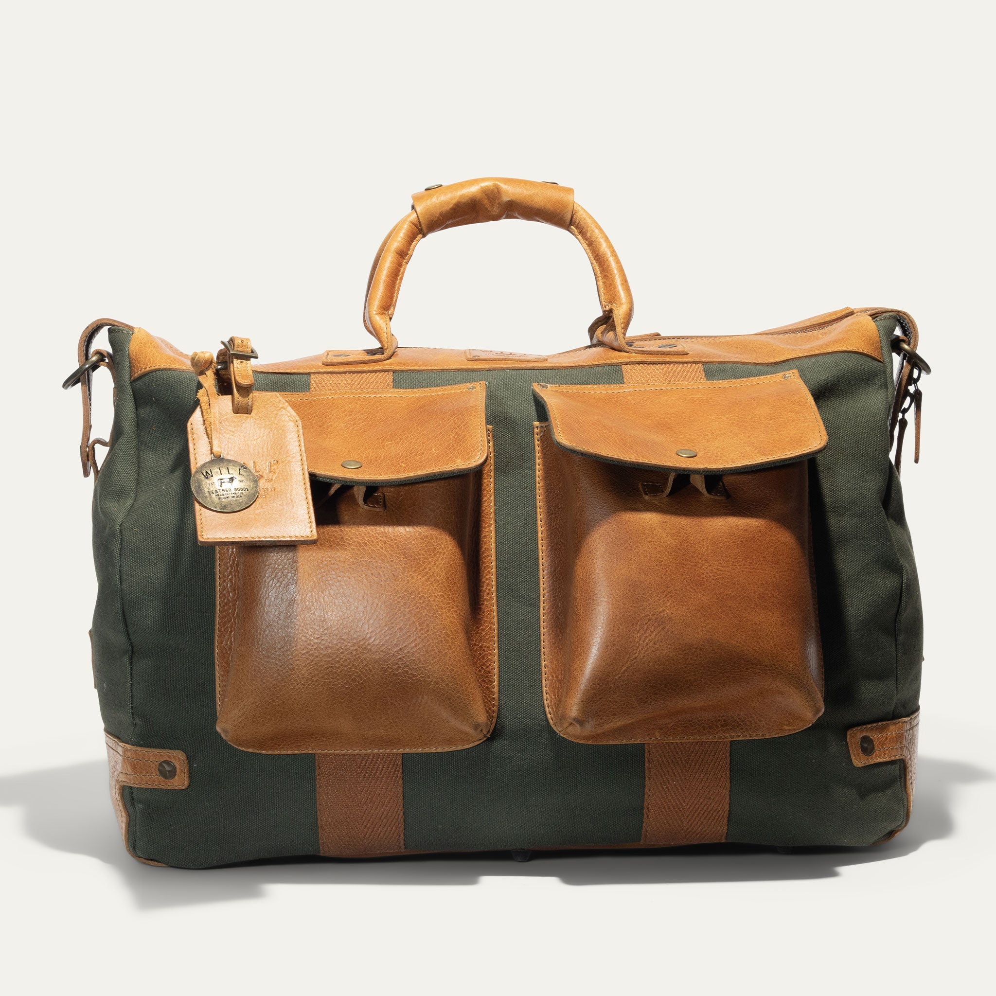 Canvas & Leather Travel Duffle