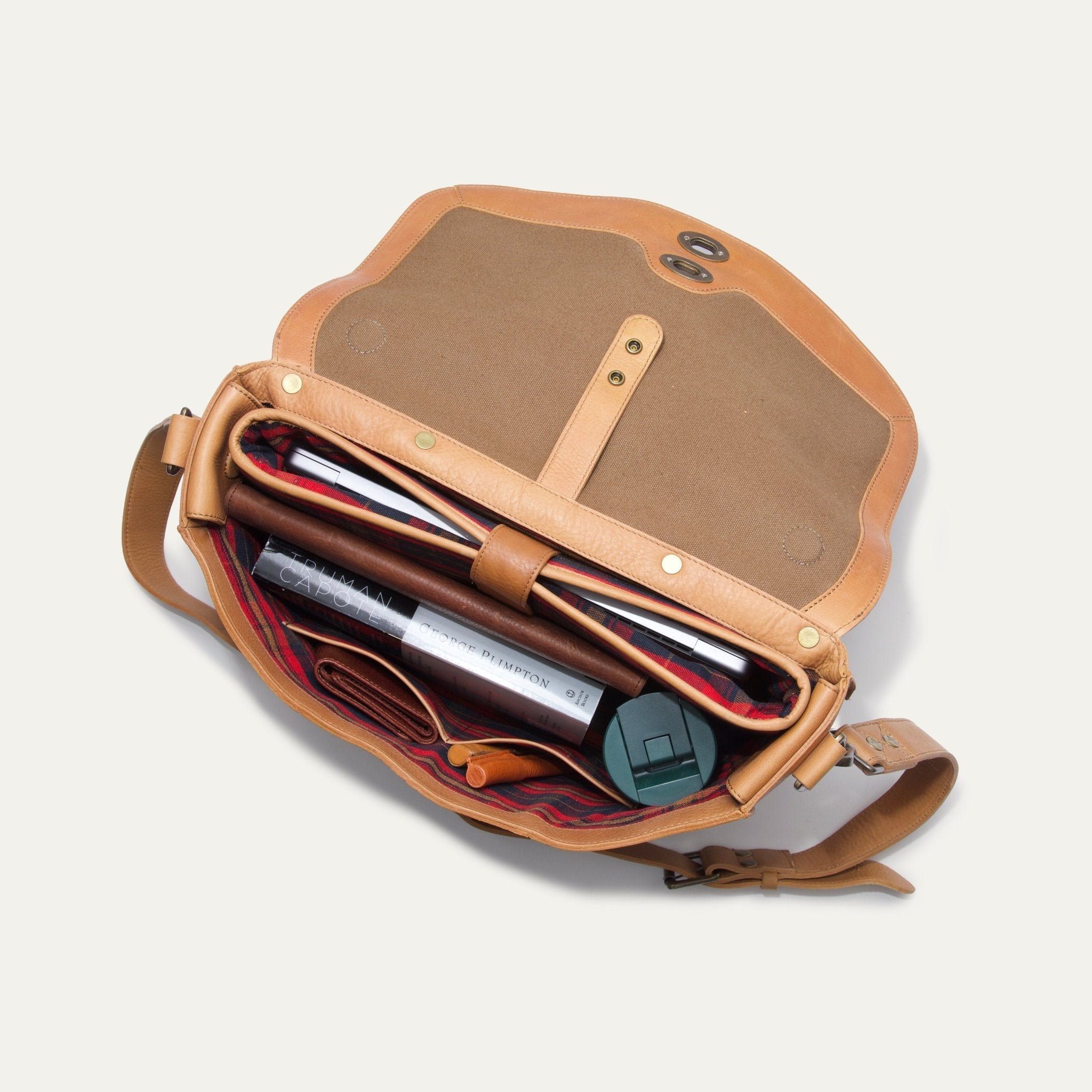 Kent Leather Messenger