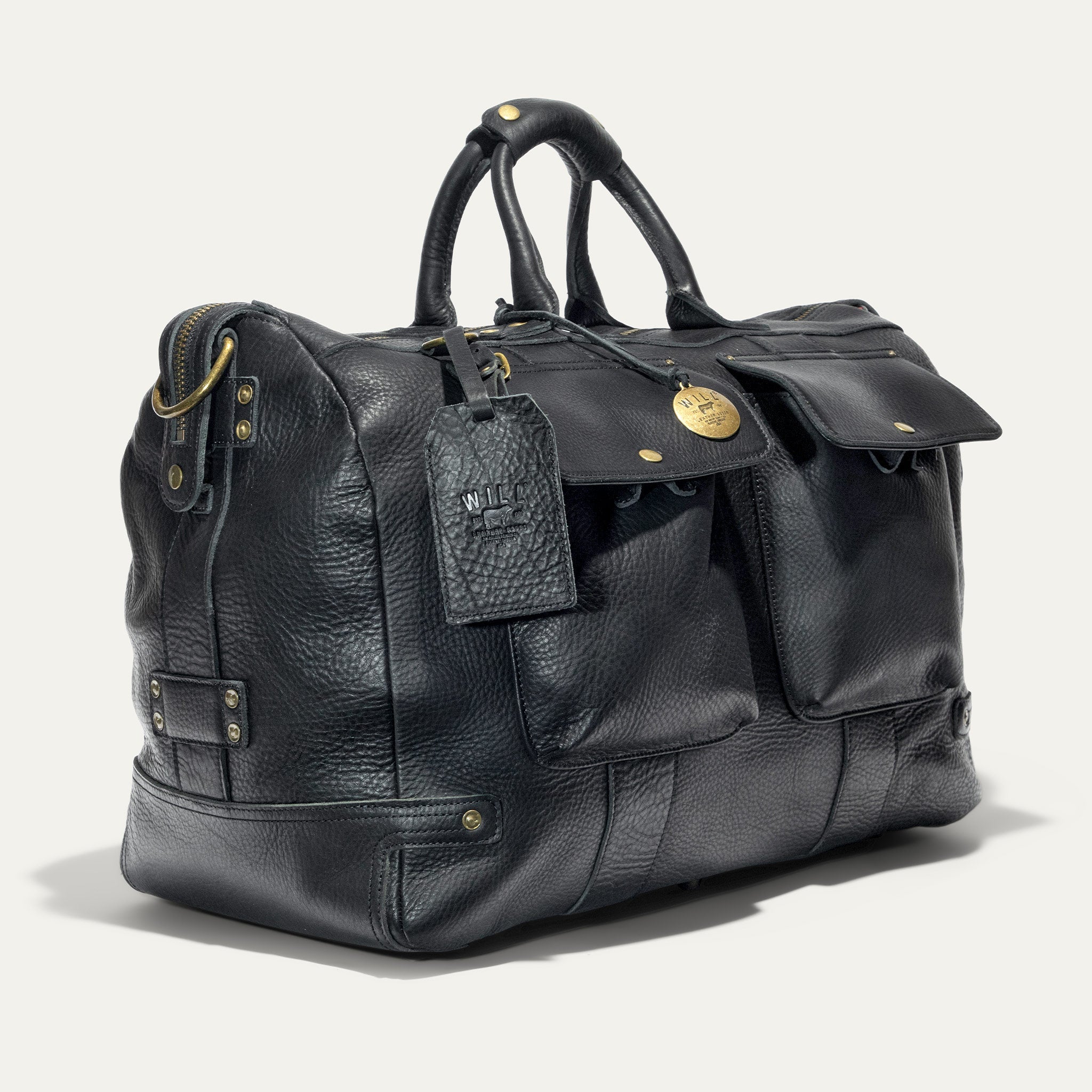 Leather Travel Duffle