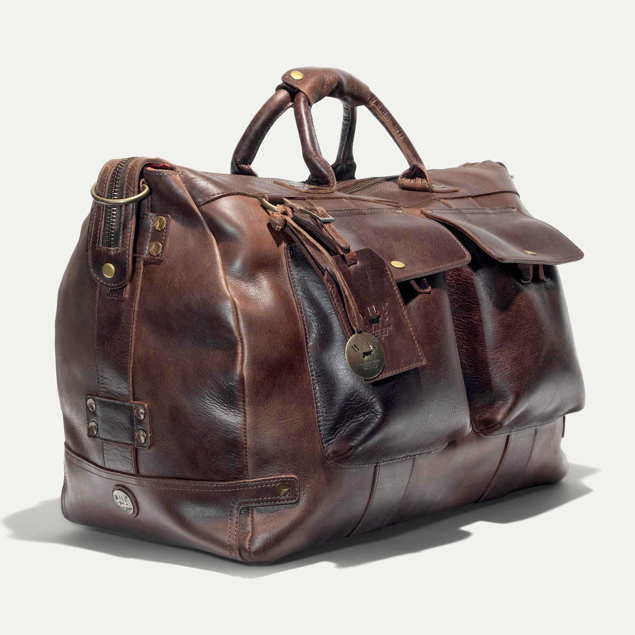 Leather Travel Duffle
