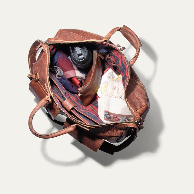 Leather Travel Duffle