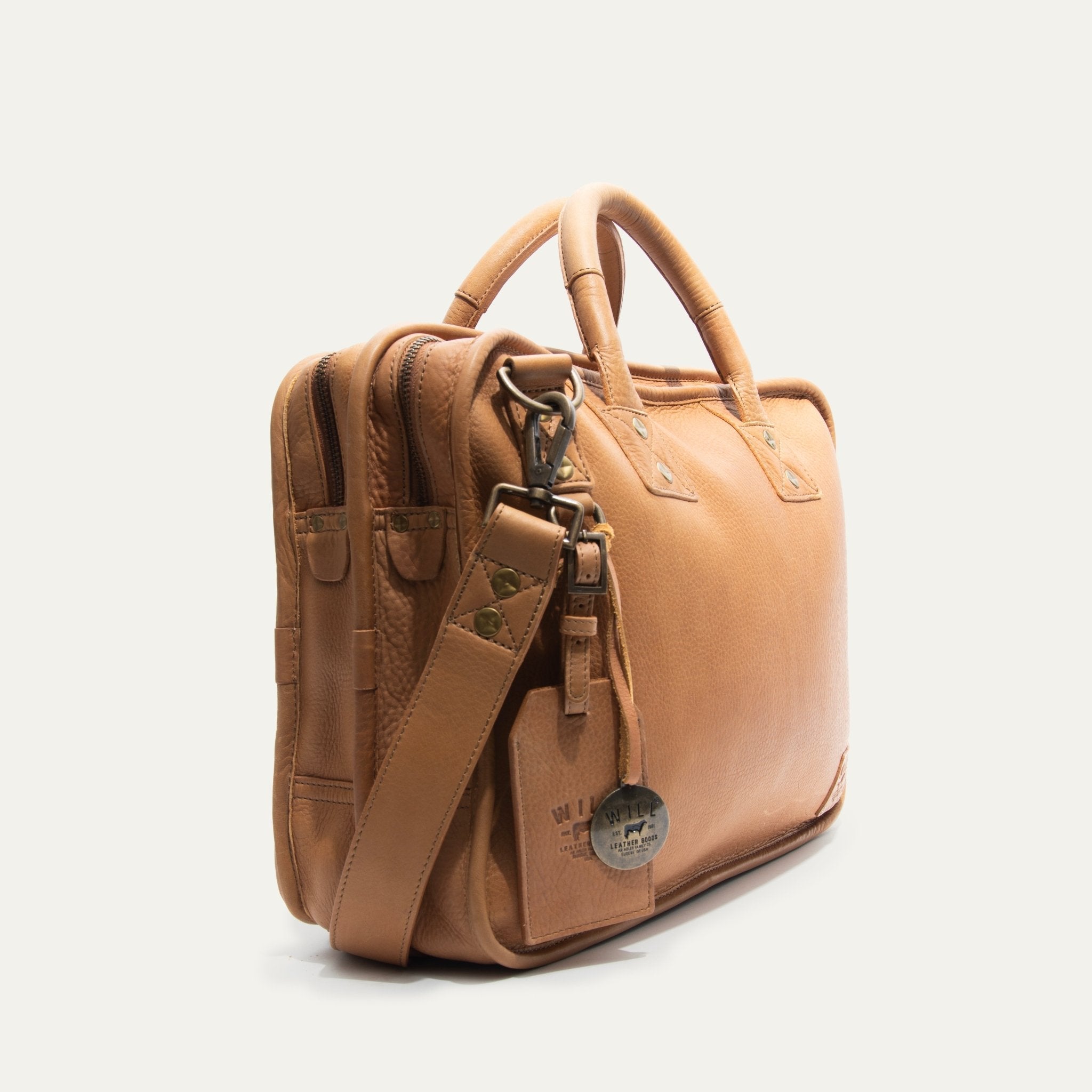 Hank Double Zip Briefcase