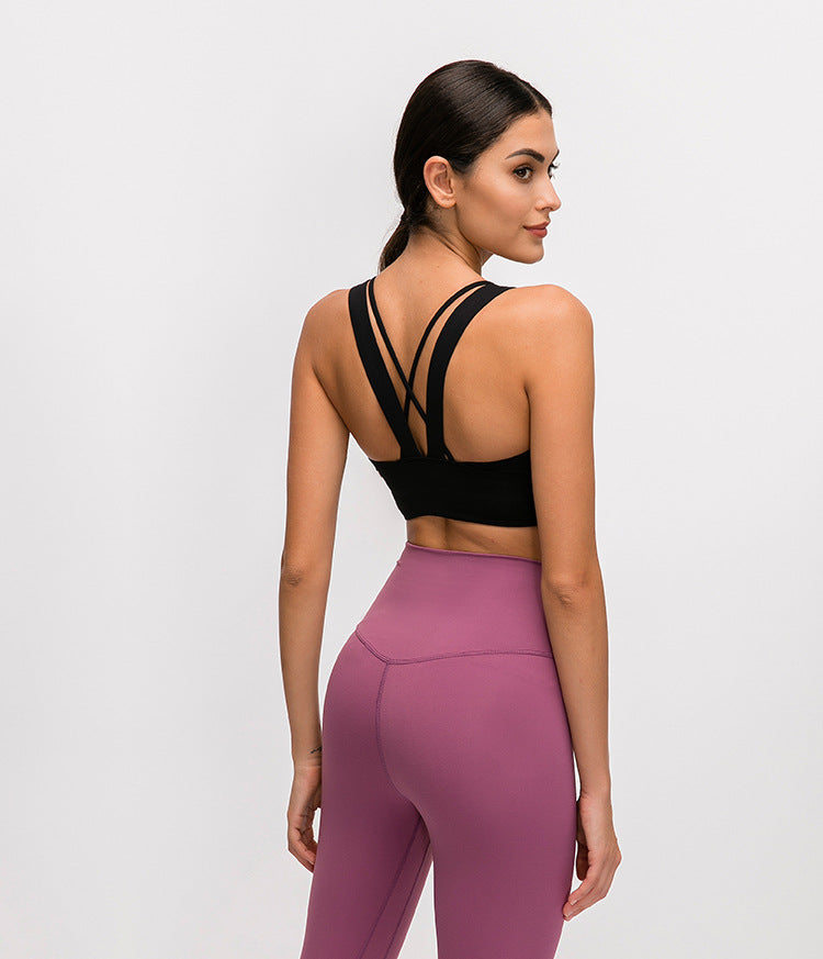 New Women's Sports Bra for Yoga and Fitness Training
