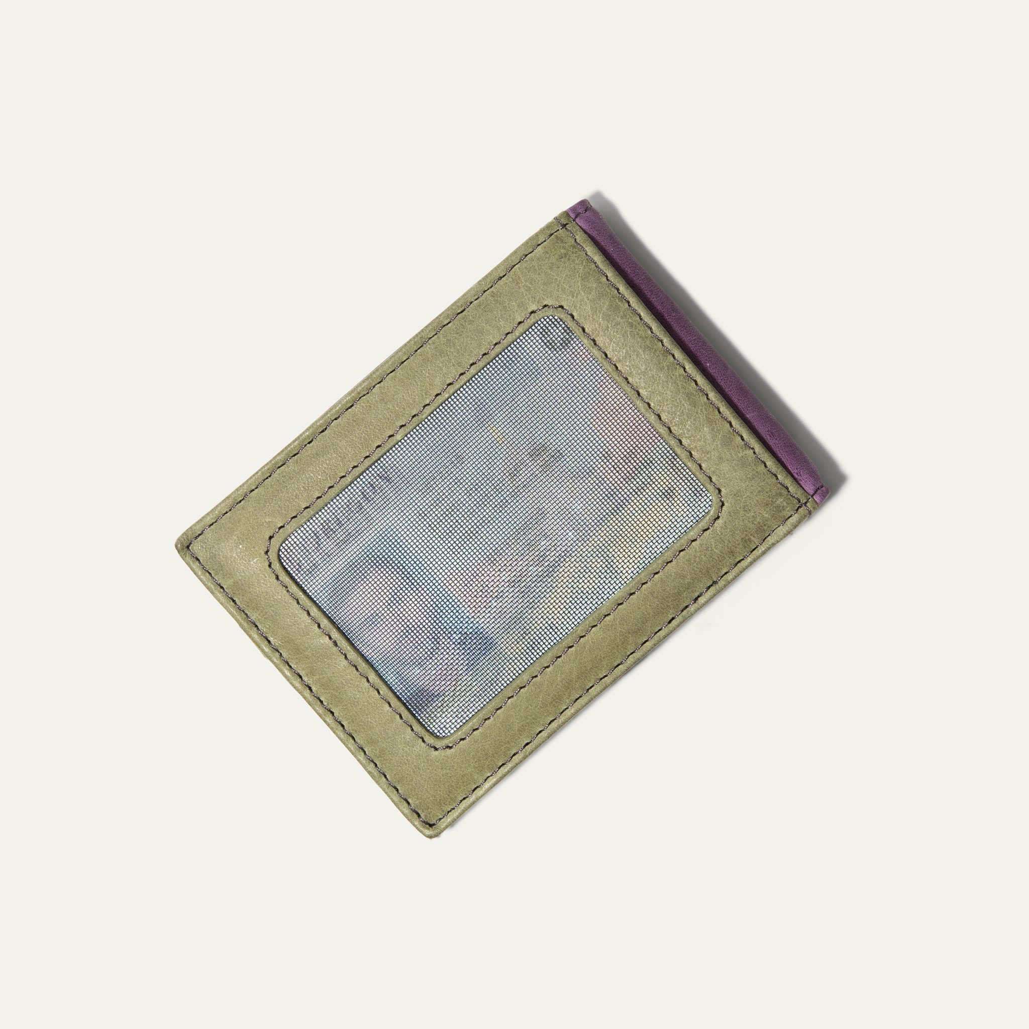 Mondrian Color-Block Slimfold Wallet