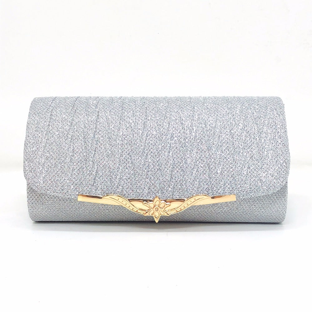 Fashion Women's Glitter Evening Clutch Shoulder Bag