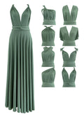 Infinity Dress with Bandeau Made in USA Multiway Bridesmaid Dress Convertible Dress Bridesmaid Dress Twist Wrap Maxi