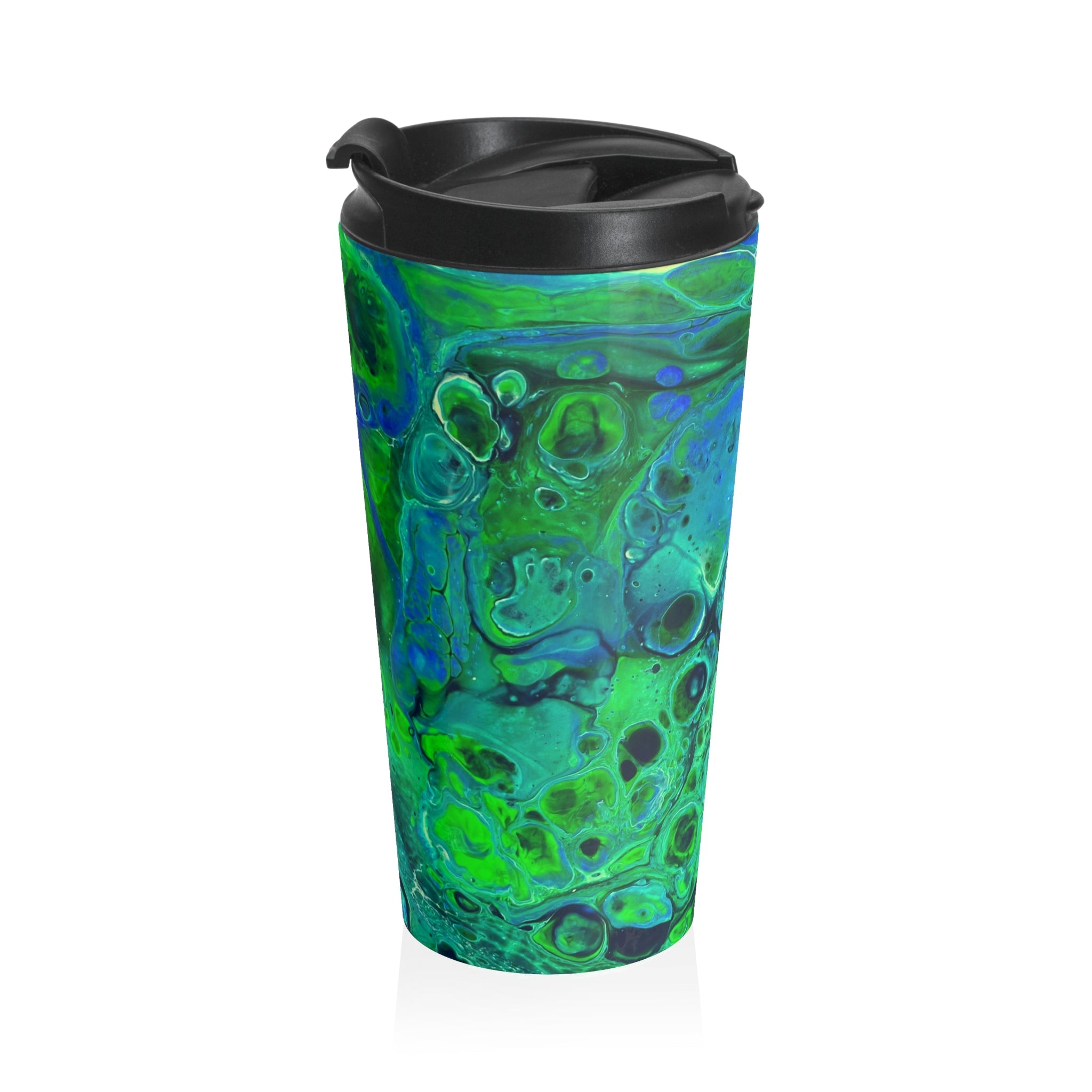 Bespattered Facade Radioactive Stainless Steel Travel Mug
