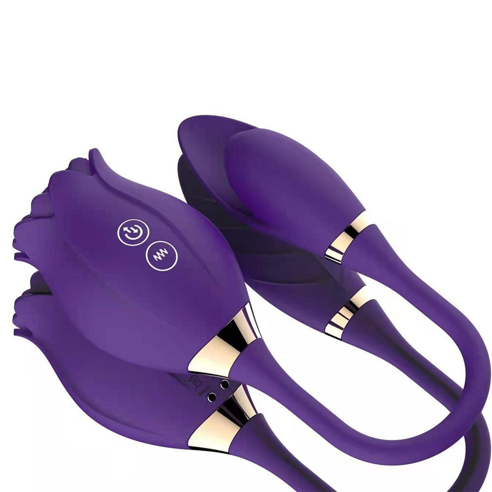 Double-Head Vibrator for Women - Adult Pleasure Toy