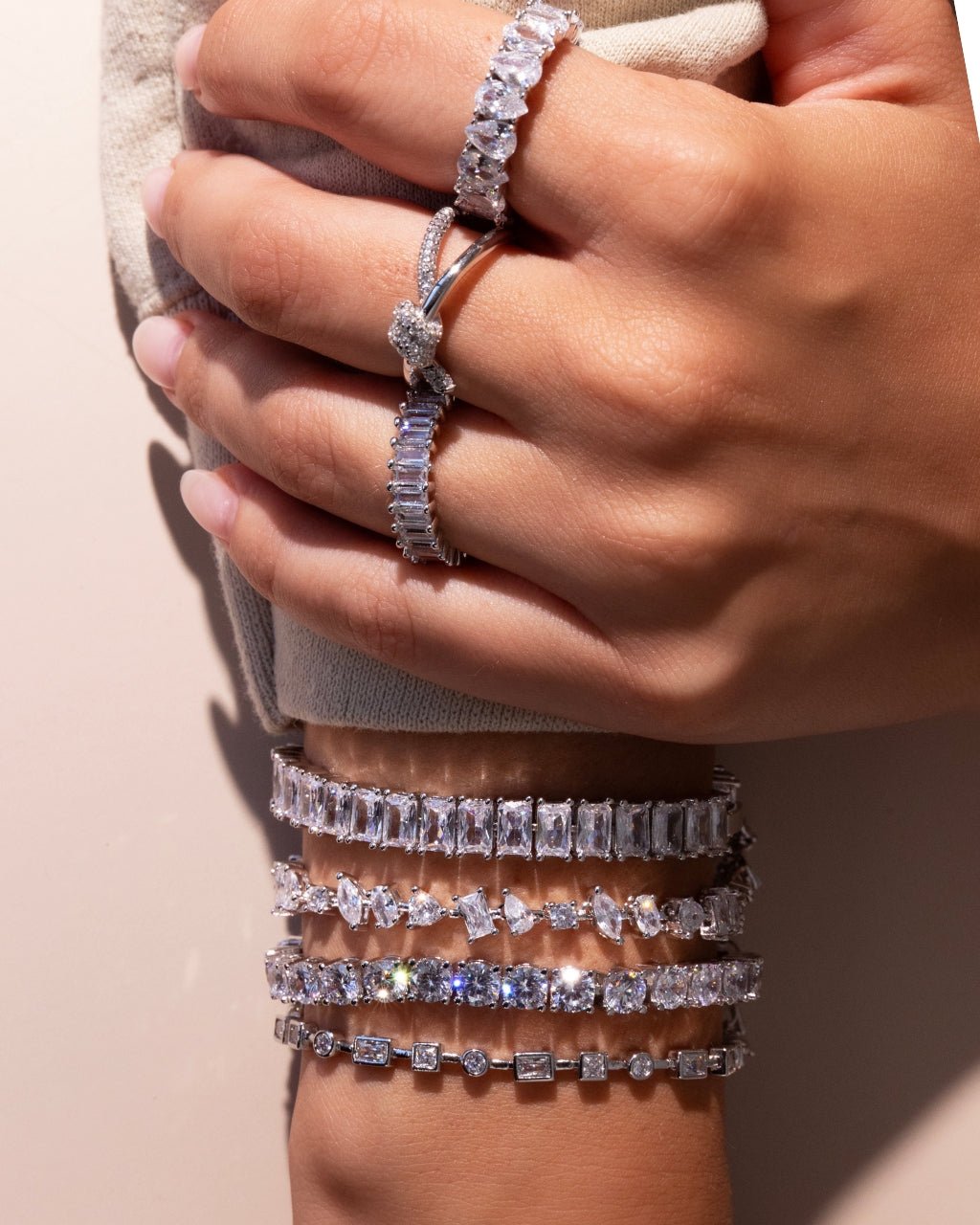 Marisol CZ Tennis Bracelet