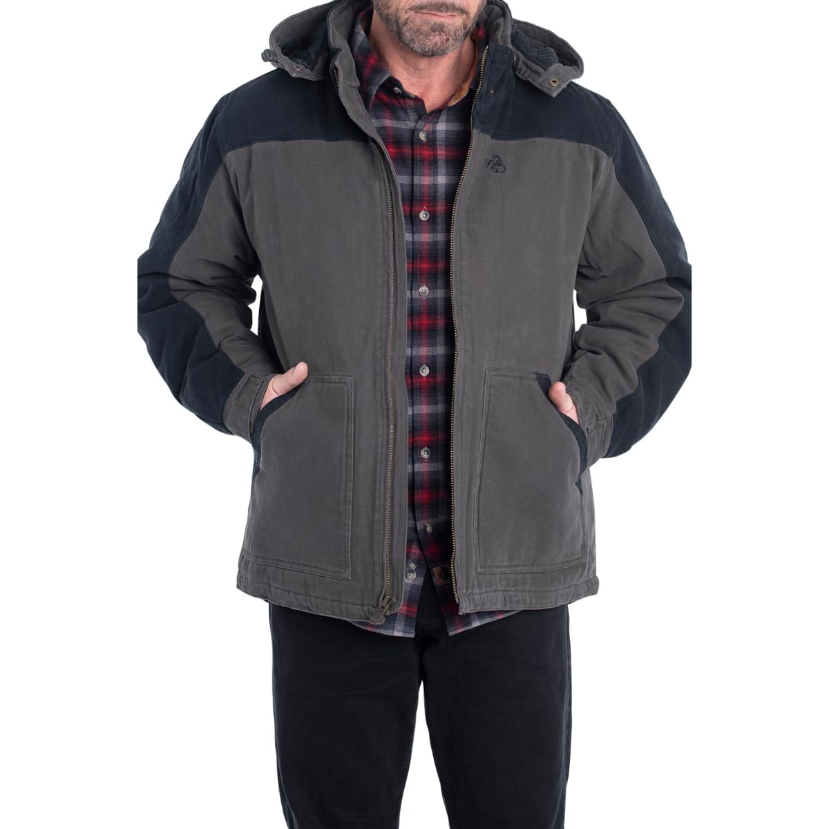 Legendary Whitetails Canvas Cross Trail Jacket Workwear for Men Winter Work Coat Regular Big & Tall Outerwear Clothing Tarmac