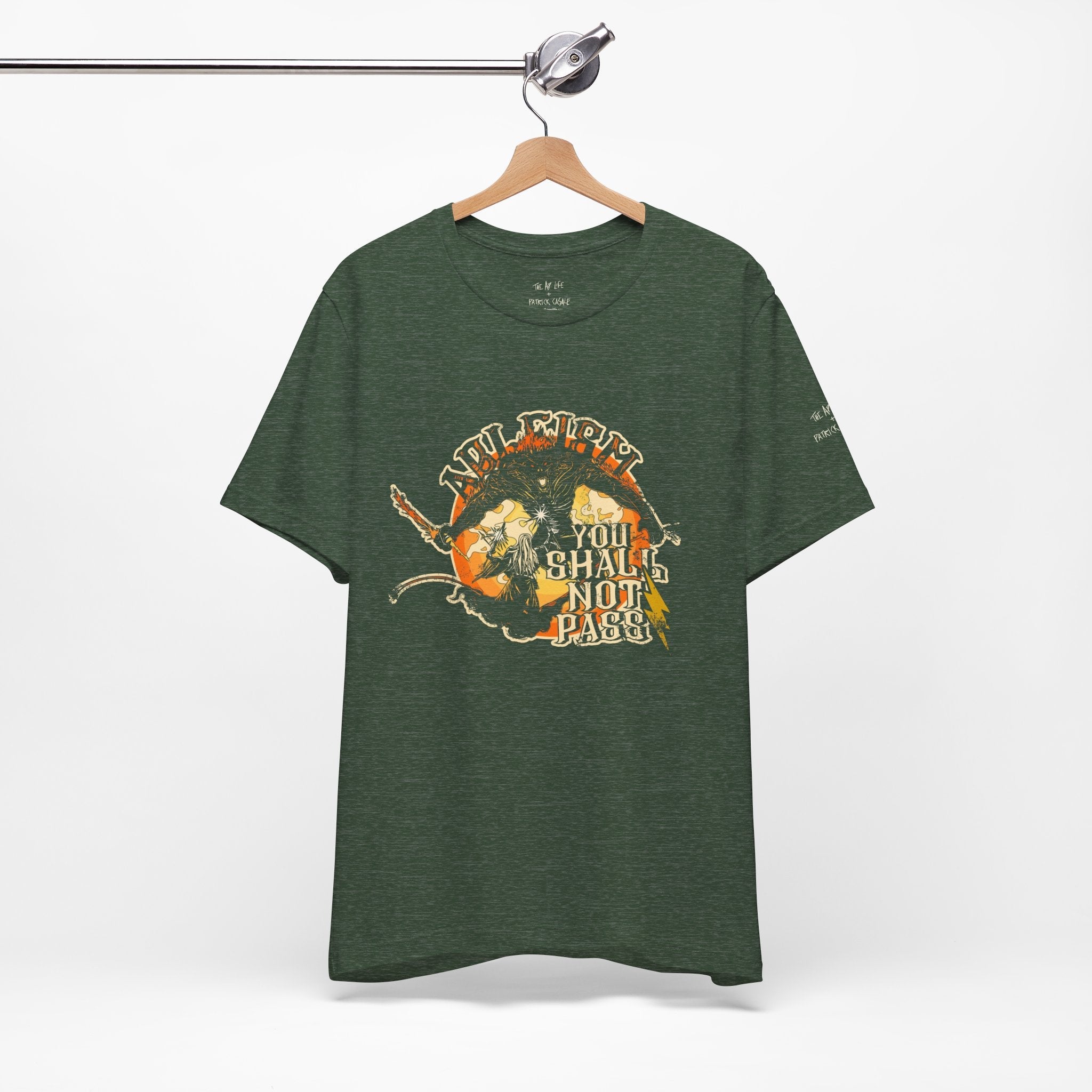 Ableism - You Shall Not Pass - LOTR Style - Unisex Jersey Short Sleeve Tee (Ships Internationally)