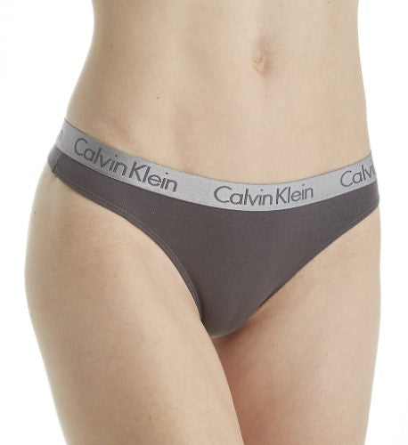 Calvin Klein Underwear Womens Radiant Cotton Thong