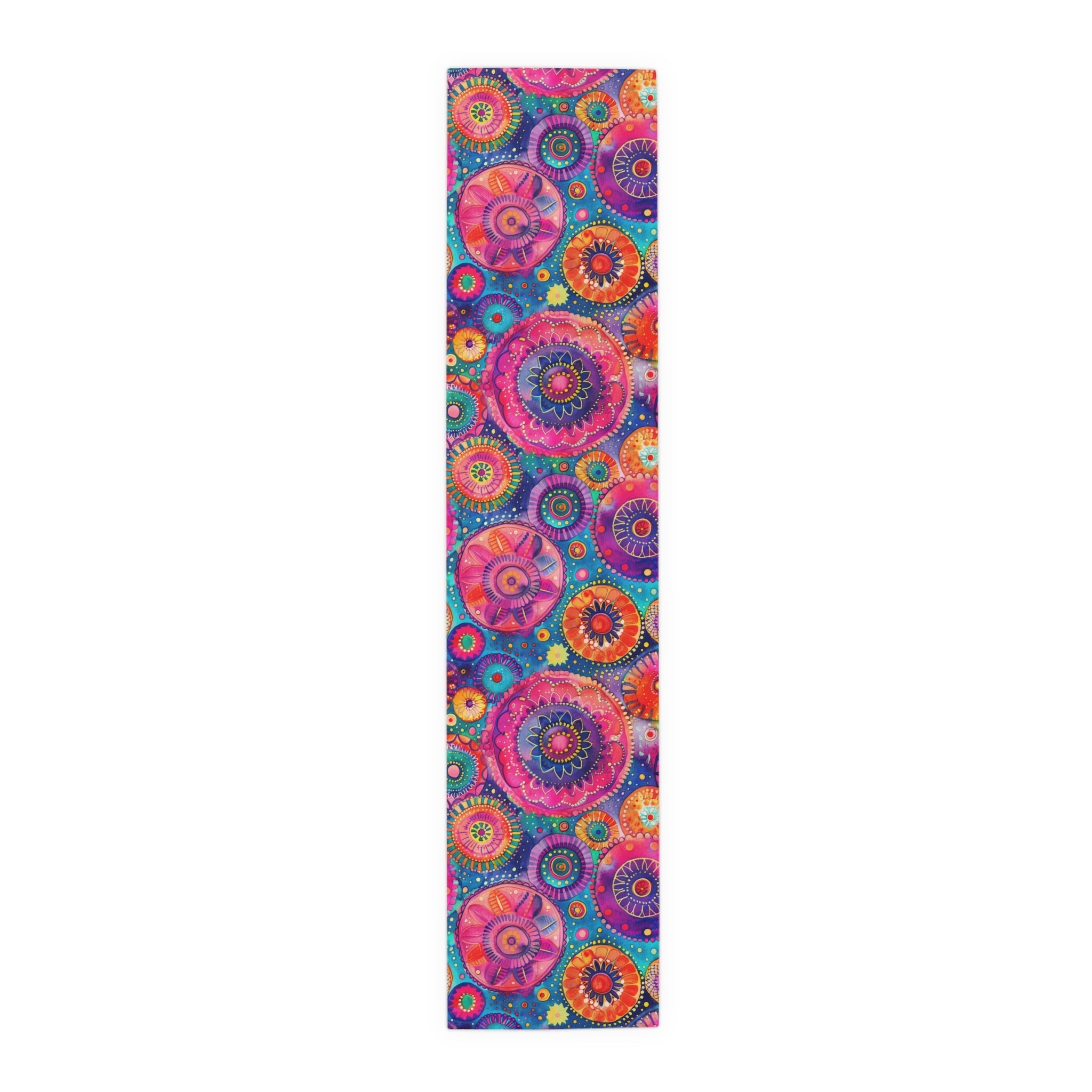 Bespattered Facade Colorful Circles Table Runner (2 sizes)