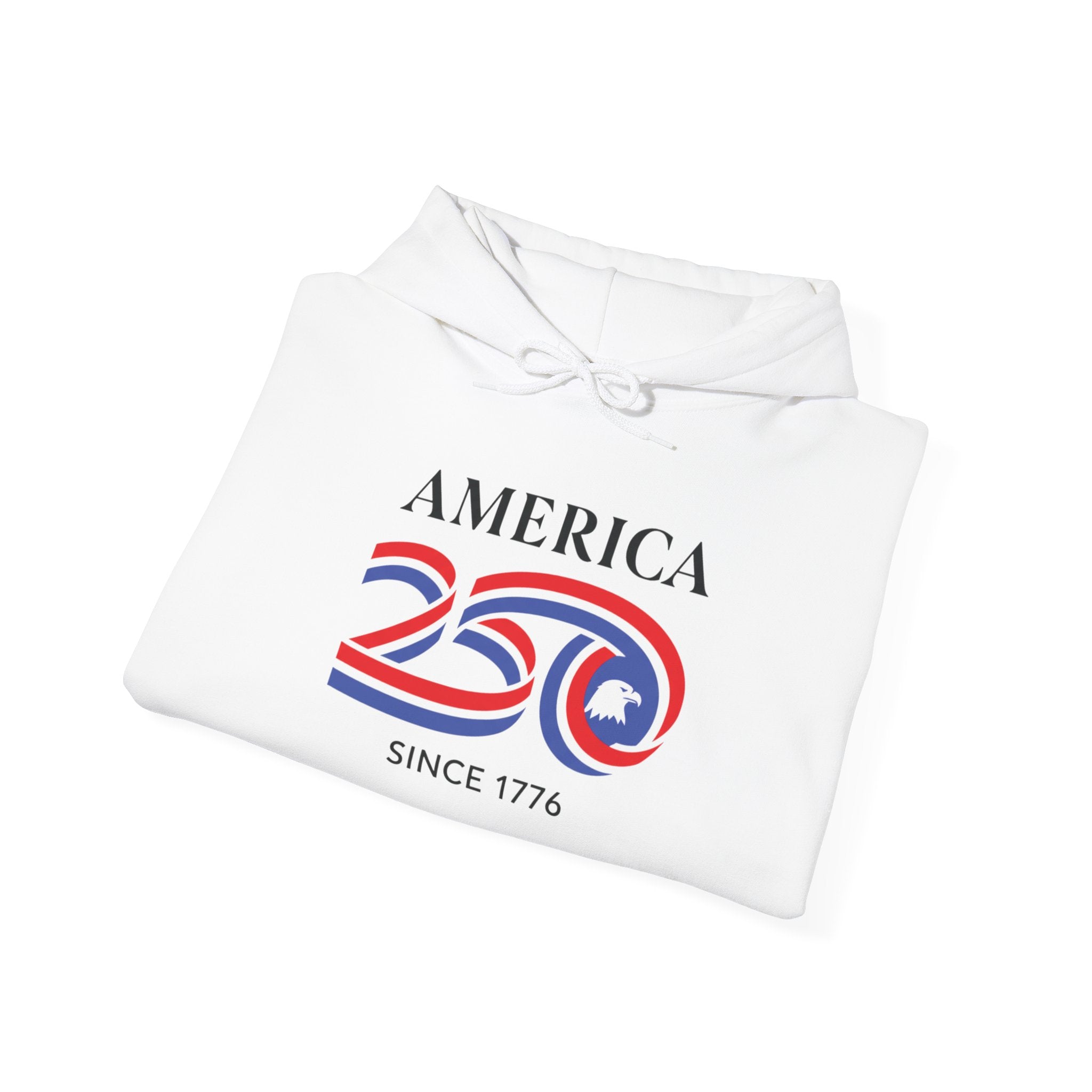 Eagle in 250 Happy Birthday USA Patriotic Pullover