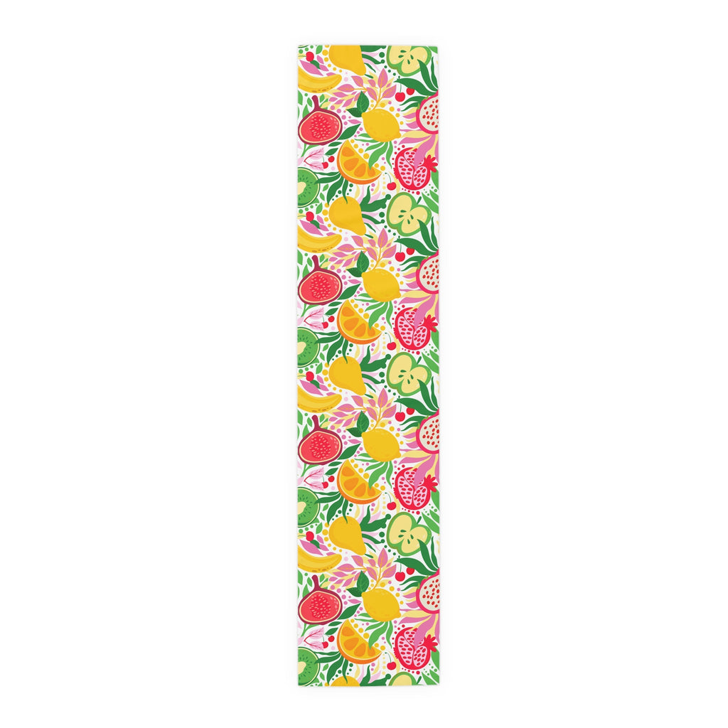 Bespattered Facade Colorful Fruits Table Runner (2 sizes)
