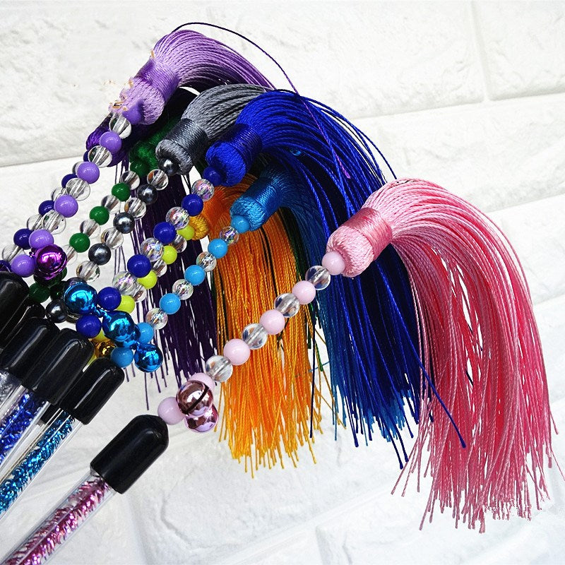DIY Cat Toy Tassel Wand Materials for Interactive Play