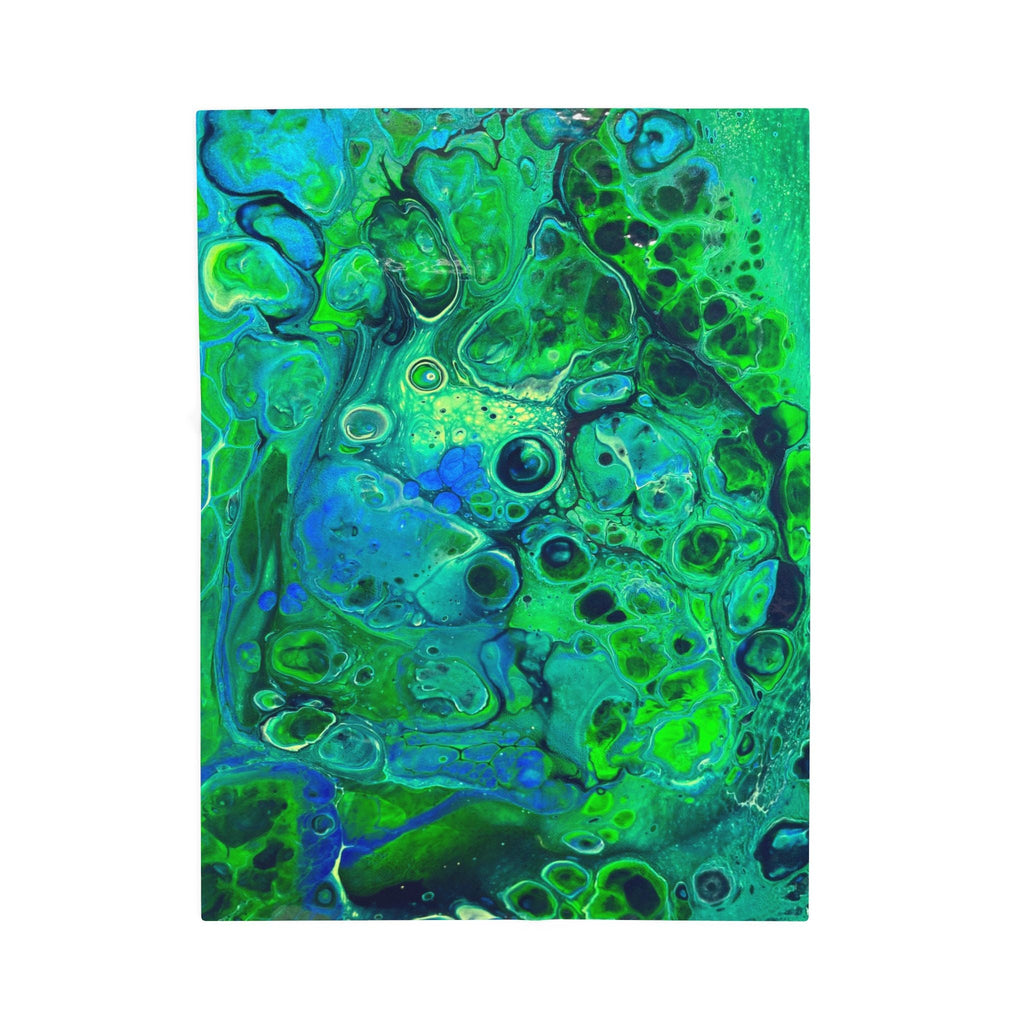 Bespattered Facade Radioactive Velveteen Plush Blanket | 3 Sizes