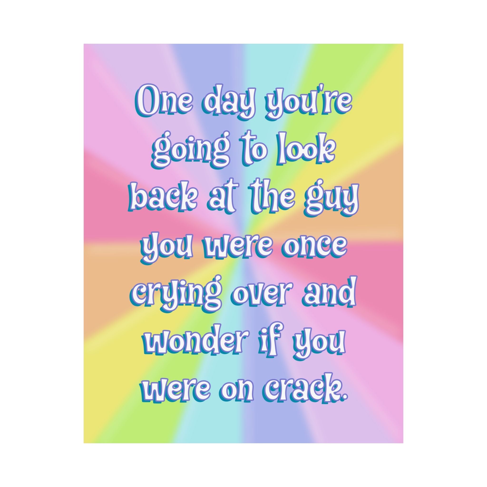 Bespattered Facade "Was I On Crack?" Giclée Archival Matte Paper Prints