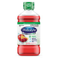 Pedialyte Advanced Care Electrolyte Solution 1 Liter 8 Count with PreActive Prebiotics Hydration Drink Cherry Punch