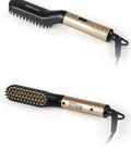 Multifunctional Hair Straightener and Beard Comb Brush