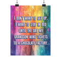 Bespattered Facade "Stay in Bed" Giclée Archival Matte Paper Prints