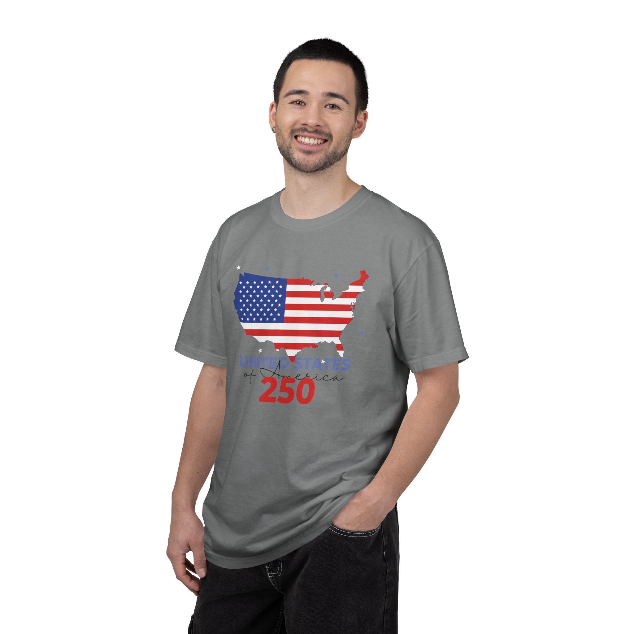America 250 – United States Map 250 Anniversary T-Shirt
