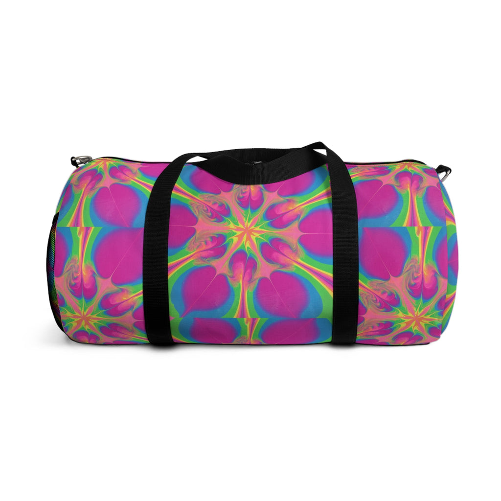 Bespattered Facade Flower Power Duffel Bag | 2 Sizes