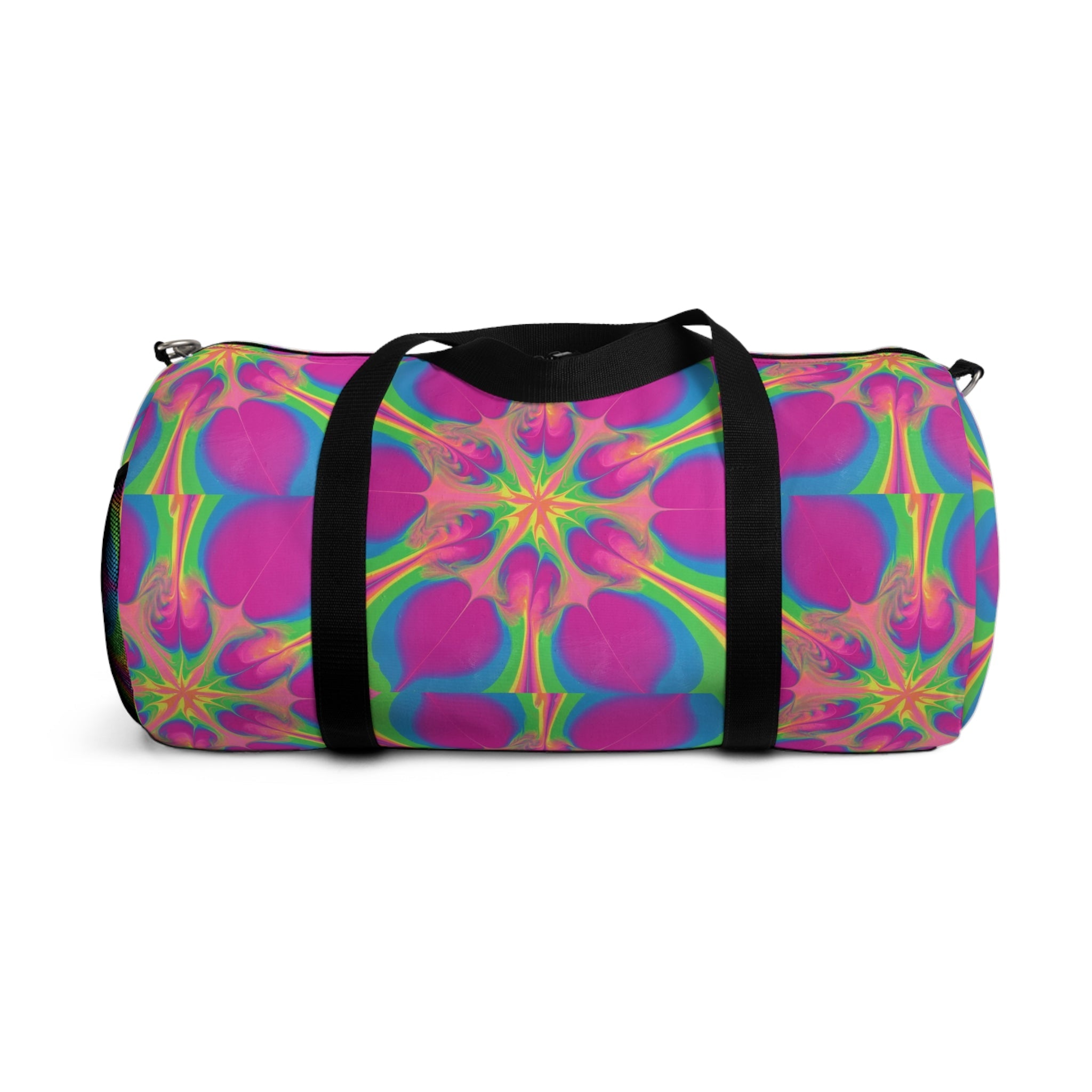 Bespattered Facade Flower Power Duffel Bag | 2 Sizes