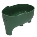 FHTECO Vegetables Washing Basket Elephant Drainage Basket Fruit Basket for Draining Pasta Noodles Kitchen (Green) 22x14x10cm/8.7 * 5.5 * 3.93in