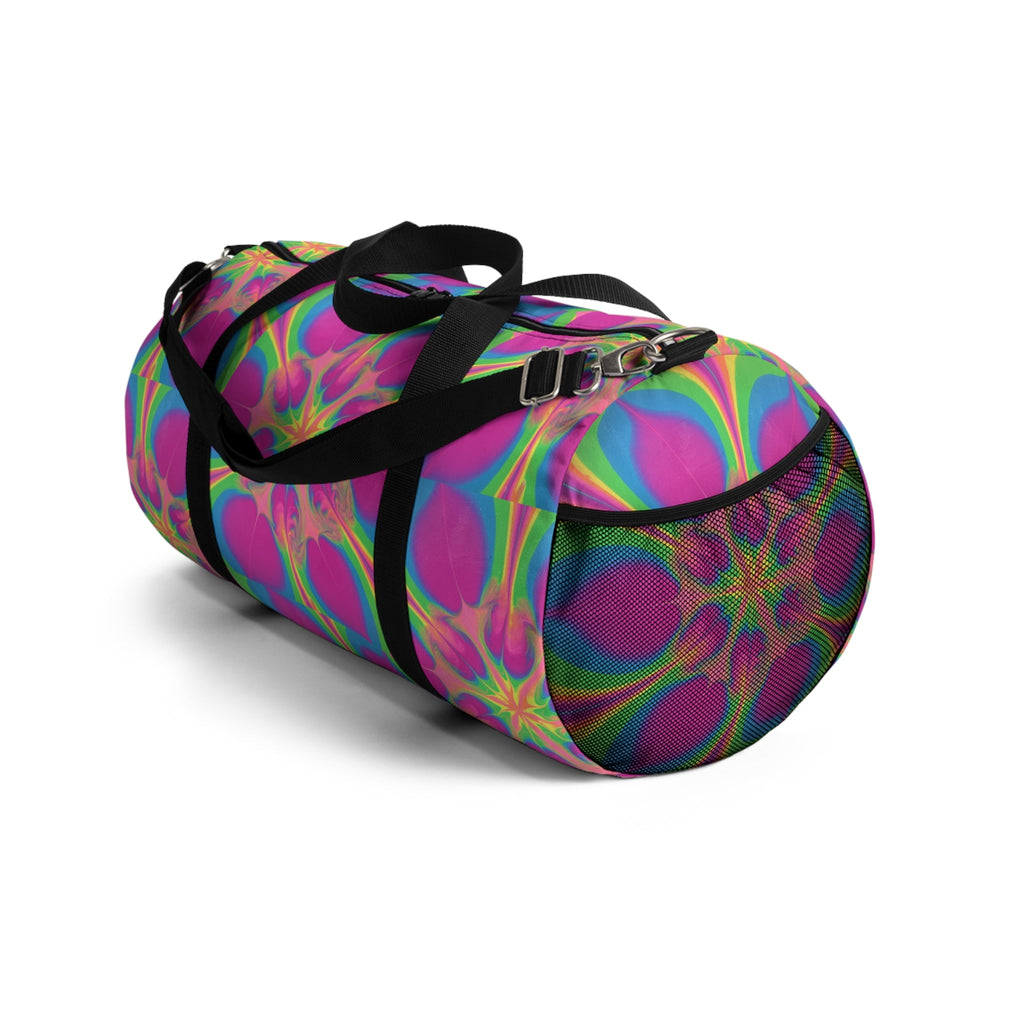 Bespattered Facade Flower Power Duffel Bag | 2 Sizes
