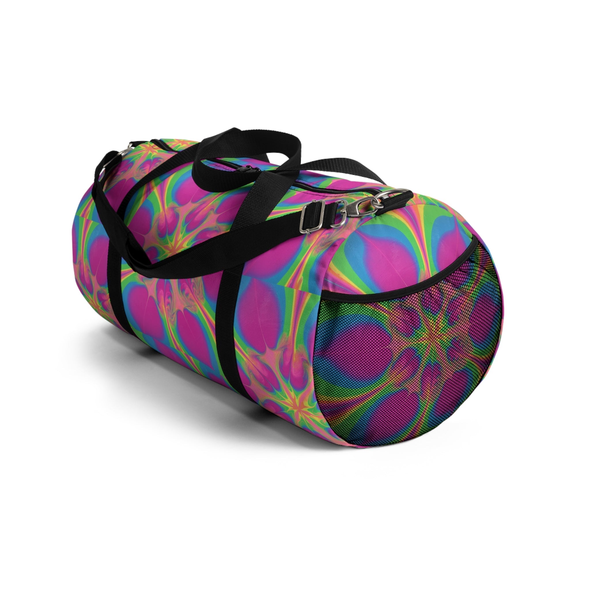Bespattered Facade Flower Power Duffel Bag | 2 Sizes