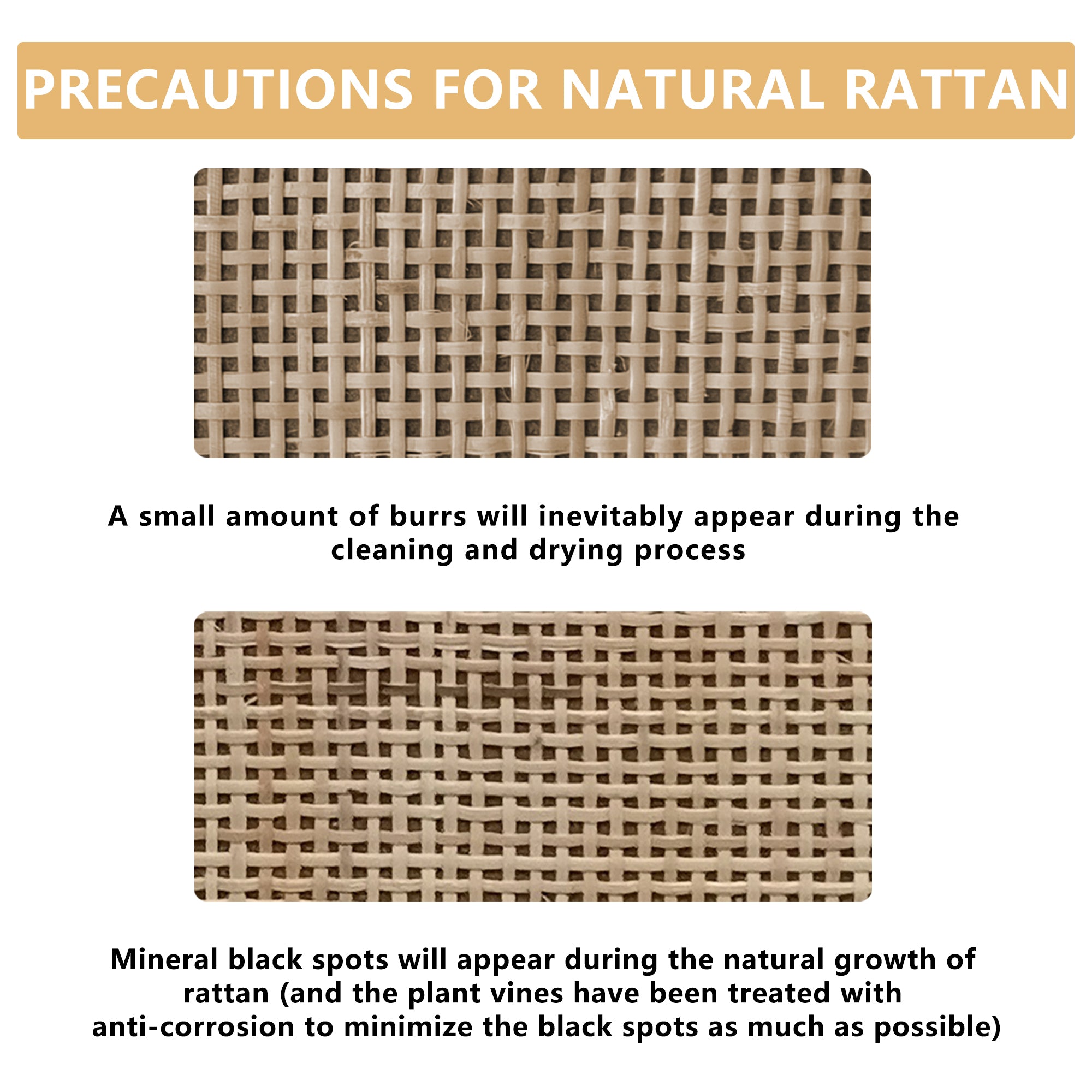 43.31'6-Drawers Rattan Storage Cabinet Rattan Drawer,for Bedroom,Living Room,White
