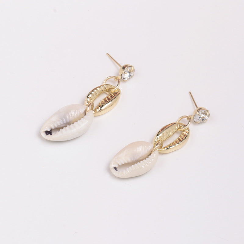 New Pearl Shell Earrings for Women - Creative Fashion Jewelry