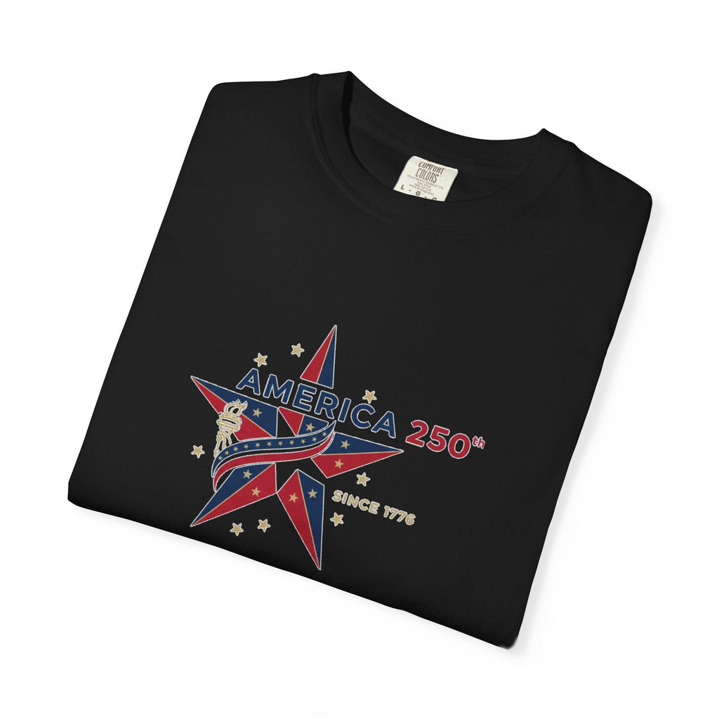 America 250 Star -  Happy Birthday USA T-Shirt
