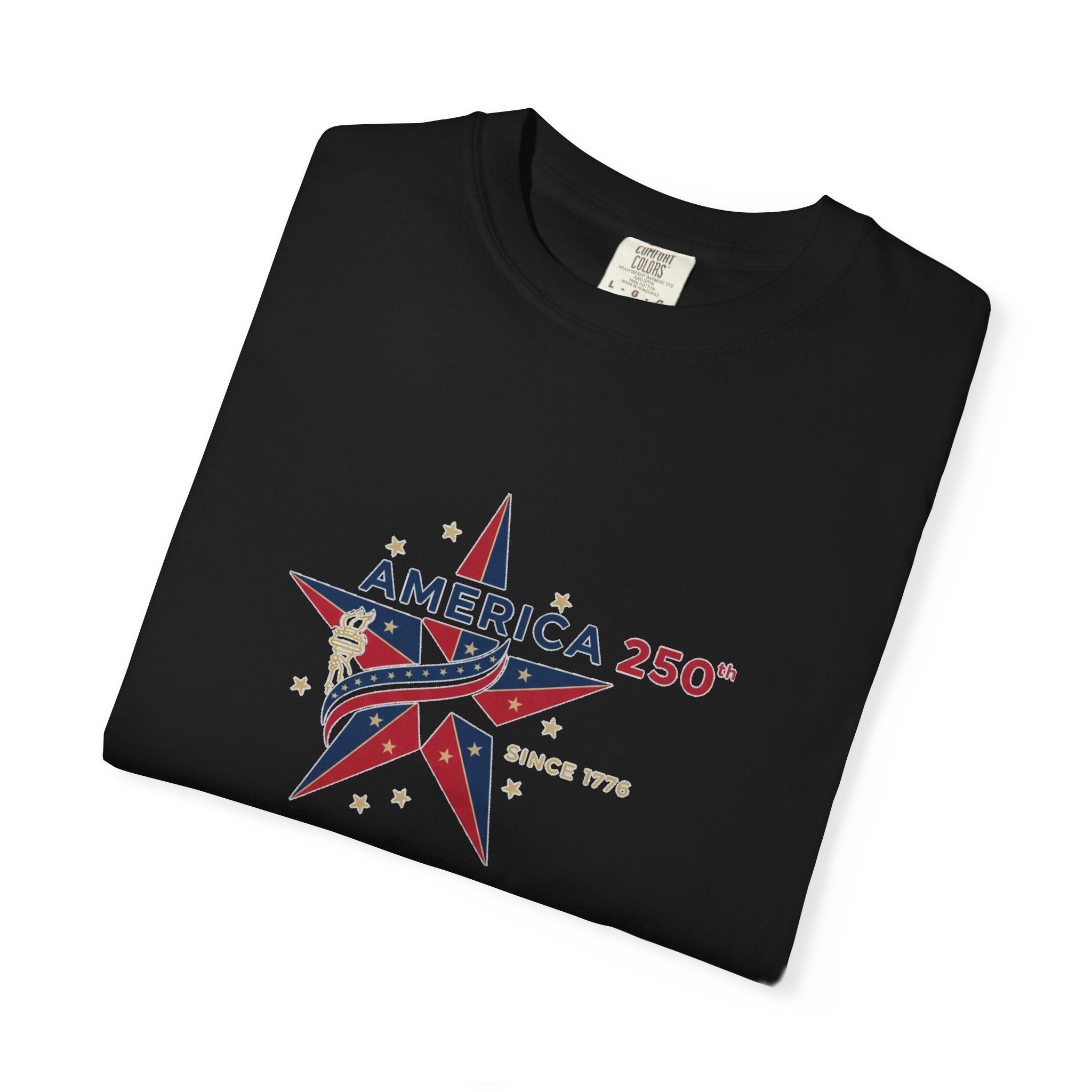 America 250 Star -  Happy Birthday USA T-Shirt