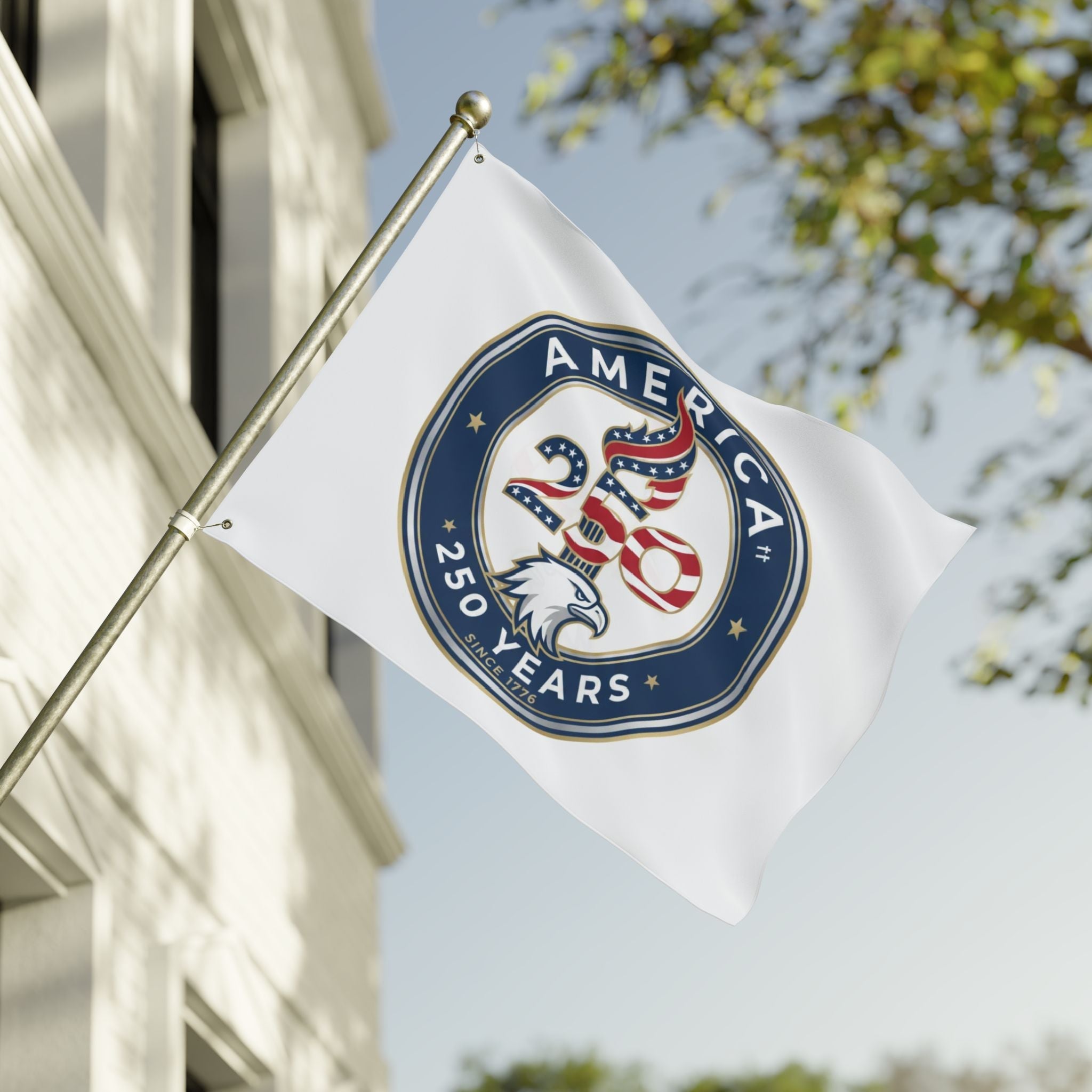 America 250 Years Double-Sided Celebration Flag