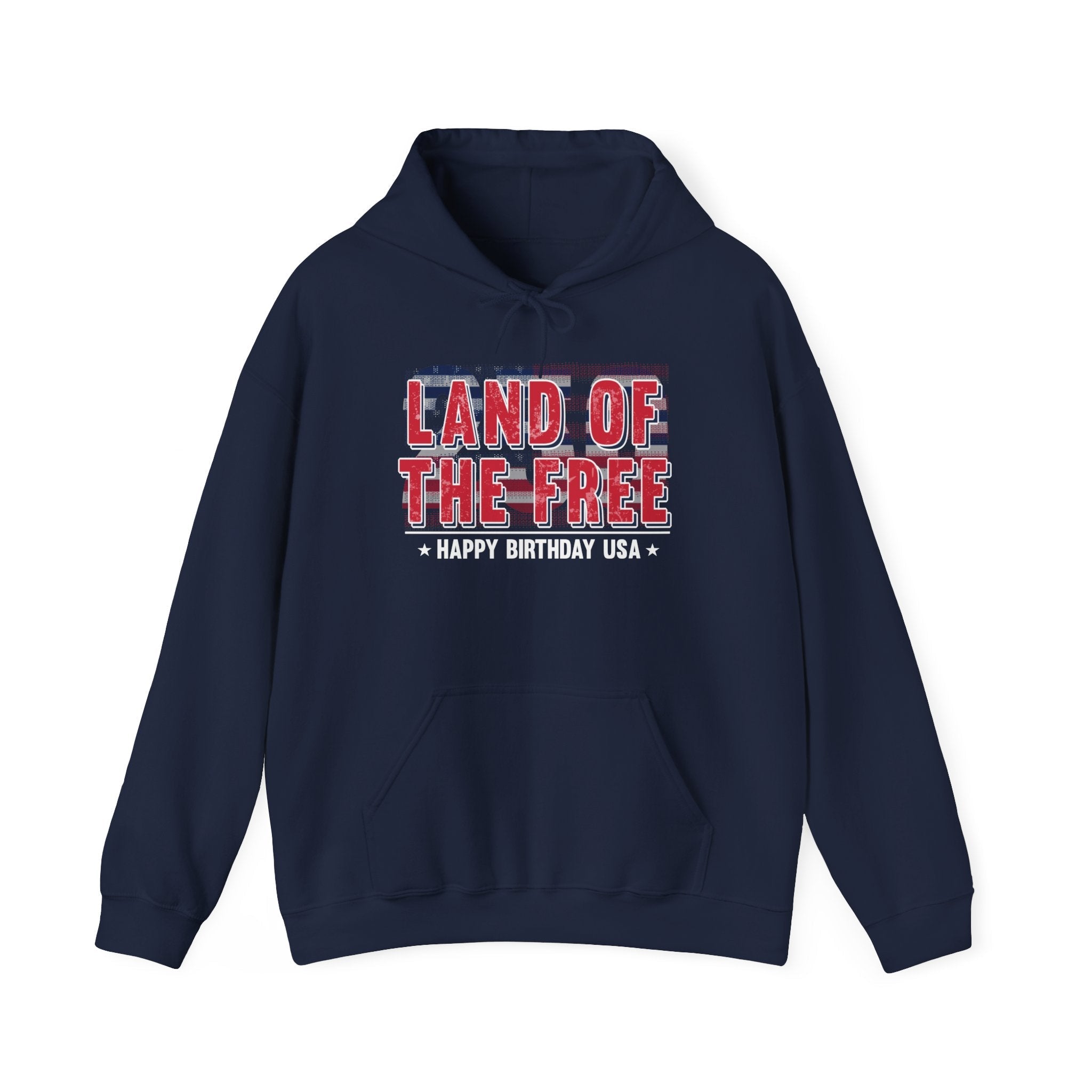 America 250 – Land of the Free Patriotic Pullover