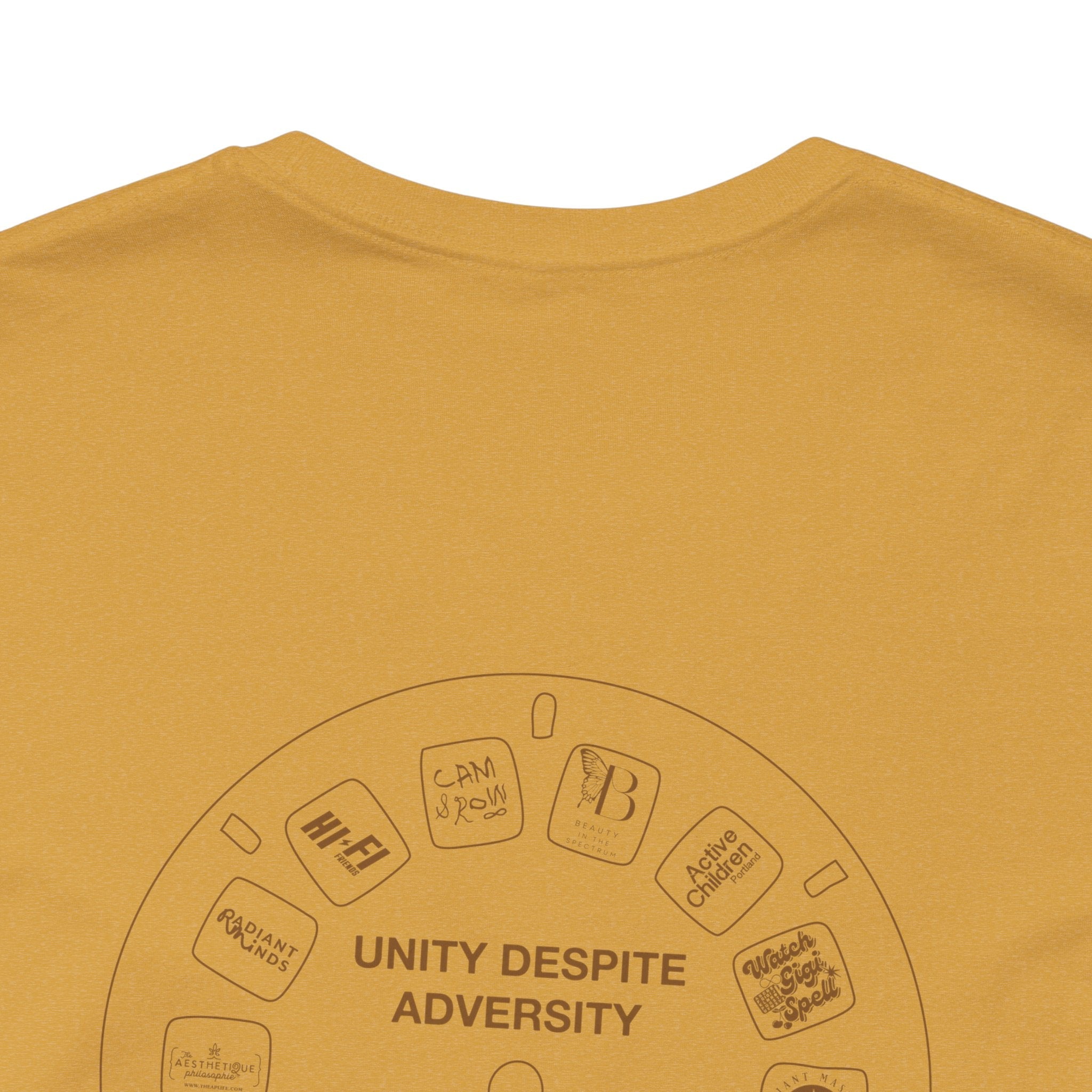Unity Despite Adversity - Feeding America Fundraiser Tee - Unisex Jersey Short Sleeve Tee