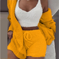 Fashion Plush 3-Piece Women's Loungewear Set