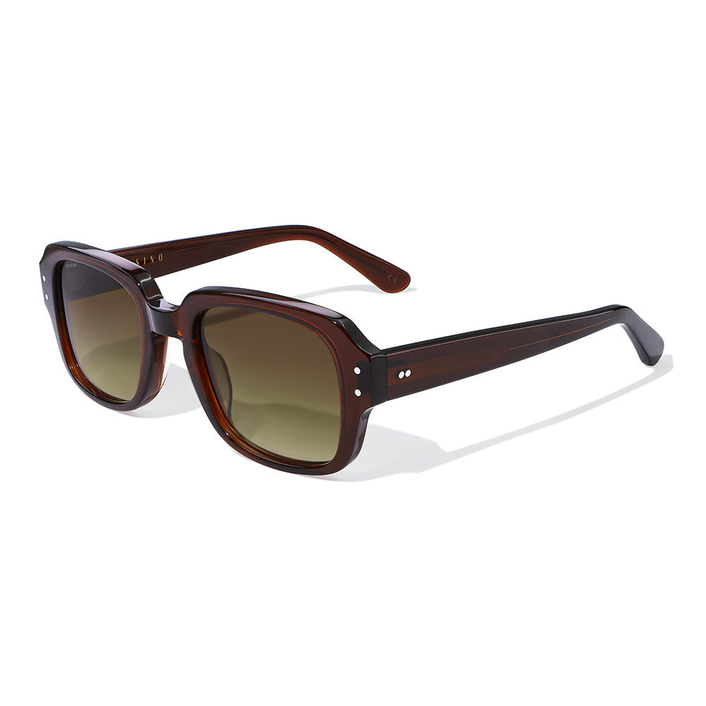Mas 50mm Soft Edge Sunglasses | Brown